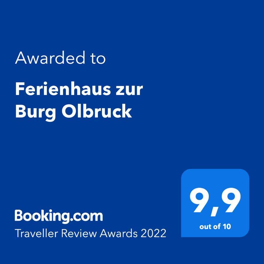 Ferienhaus Zur Burg Olbruck Hain  Kültér fotó